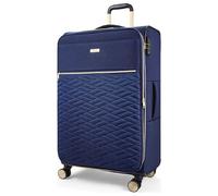 Rock Expandable 8 Wheel Soft Suitcase - Large, Navy