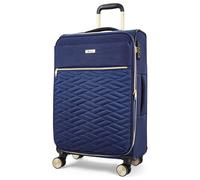 Rock Expandable 8 Wheel Soft Suitcase - Medium, Navy