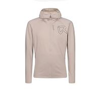 Rock Experience | Arrows Hoodie Man Fleece | Technical Mountain Sweatshirt | Outdoor Beige