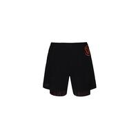 Rock Experience | Born to Run P. Bermuda Man Pant | Trousers | Bermuda Shorts Black