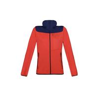 Rock Experience Foraker Women's Technical Fleece - Full Zip Coral/Blue