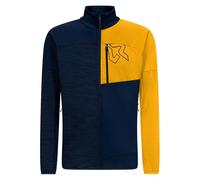 Rock Experience Kobra Mock Neck Full Zip Fleece Blue M Men