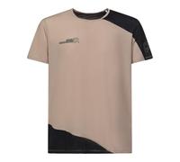 Rock Experience Men's Chandler 4.0 Ss Man T-Shirt Short Sleeve, Beige, L