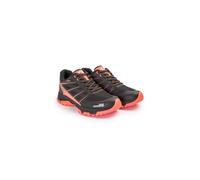 ROCK EXPERIENCE Men's Helium Woman Footwear Ankle Strap, 0208 Caviar 2151 Fiery Coral, 6 UK