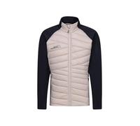 Rock Experience Men's Lancelot Hybrid Man Technical Jacket, Windproof, Beige/Black, XL