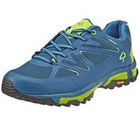 ROCK EXPERIENCE Men's Skorpion Hiking, 1484 Moroccan Blue+ 1766 Lime Green, 9.5 UK