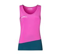 Rock Experience Merlin Woman Tank Vest, 0834 Super Pink+1484 Moroccan Blue, XL
