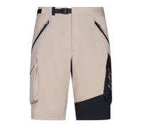 Rock Experience | Observer Cargo Bermuda Man Pant | Cargo Bermuda Trousers Beige/Black