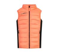 Rock Experience REJV00101-C961 FORTUNE HYBRID JUNIOR VEST Jacket Unisex 0711 DESERT FLOWER+0208 CAVIAR 10/140