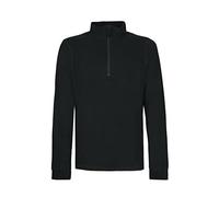 Rock Experience REMC00081 TEMPUS H ZIP Sweatshirt Men 0208 CAVIAR + 0208 CAVIAR S