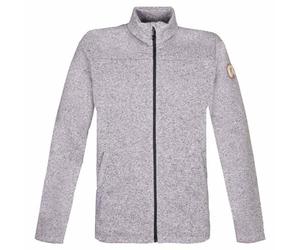 Rock Experience REMC02112-O014 BERNA M. MOCK NECK FZ MAN FLEECE Sweatshirt Men's GREY MELANGE 3XL