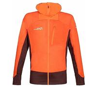 Rock Experience REMC02211 PINNACLE HOODIE FZ Jacket Women's 0630 FLAME+0413 BITTER CHOCOLATE S