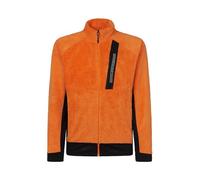 Rock Experience REMC02891-C950 BLIZZARD TECH MOCK NECK MAN FLEECE Sweatshirt Men's 0615 PERSIMMON ORANGE+0208 CAVIAR S
