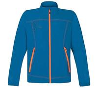 Rock Experience REMJ10811 HUNTER SOFTSHELL Jacket Men's 1484 MOROCCAN BLUE+0630 FLAME L