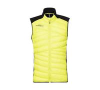 Rock Experience REMV01521-C514 LANCELOT HYBRID MAN VEST Jacket Men's 1809 SULPHUR SPRING+0208 CAVIAR XXL