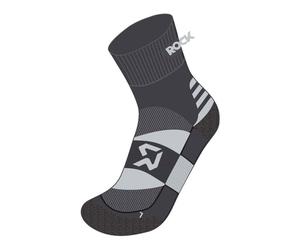 ROCK EXPERIENCE REUA01641 OUTDOOR QUARTER Socks Unisex 1323 EBONY+2053 MICROCHIP 43