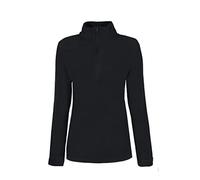 Rock Experience REWC00081 TEMPUS H ZIP Sweatshirt Women 0208 CAVIAR + 0208 CAVIAR M