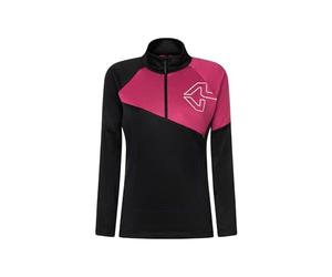 Rock Experience REWC01942-C774 URUS WOMAN FLEECE Sweatshirt Women's 0208 CAVIAR+2000 CHERRIES JUBILEE XXL