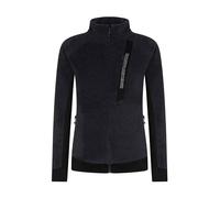 Rock Experience REWC02841-C344 BLIZZARD TECH MOCK NECK WOMAN FLEECE Sweatshirt Women's 1323 EBONY+0208 CAVIAR M