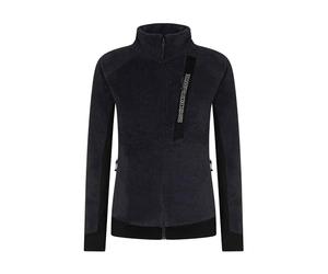 Rock Experience REWC02841-C344 BLIZZARD TECH MOCK NECK WOMAN FLEECE Sweatshirt Women's 1323 EBONY+0208 CAVIAR XS