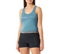 ROCK EXPERIENCE REWP03661 SALATHE' Shorts Pants Women O007 (Black Melange) + 0208 (Caviar) M