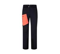 Rock Experience REWP05011-C279 Black Tower Woman Pant Pants Women's 0208(Caviar)+2151(Fiery Coral) M