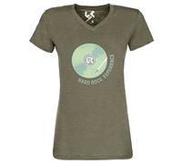 Rock Experience REWT01381 POLLICINO SS T-Shirt Women's Olive Night XS