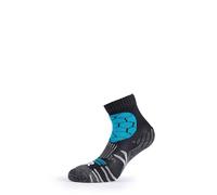 Rock Experience Unisex Kids 2.0 Socks, Black/Light Blue, 27-30 EU
