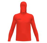 Rock Experience WELLHORN Hoodie Man Fleece | Outdoor Hiking Sweatshirt Red