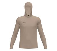 Rock Experience WELLHORN Hoodie Man Fleece | Outdoor Hiking Sweatshirt Beige