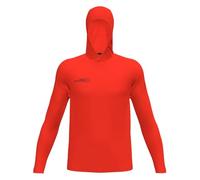Rock Experience WELLHORN Hoodie Man Fleece | Outdoor Hiking Sweatshirt Red