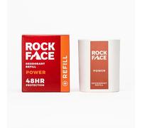 Rock Face 48Hr Natural Deodorant Refill Stick, Power Scent, 40g