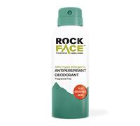 Rock Face Antiperspirant Deodorant for Men 200ml | Hypoallergenic | Suitable for Sensitive Skin | Fragrance Free | 48 Hour Protection