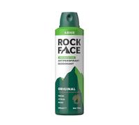 Rock Face Antiperspirant Deodorant for Men 200ml | Fresh Citrus Scent | Fast Absorbing | Non-Staining | 48 Hour Protection