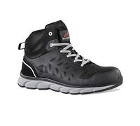 Rock Fall Bantam Vegan Sustainable Safety Boot, Black, Size 10 UK