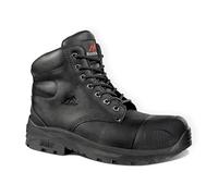 Rock Fall Men's ebonite Safety Boot, Black, 9 UK