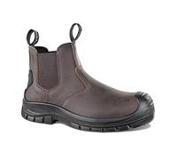 Rock Fall Men's Furrow Chelsea Boot, Brown, 9 UK