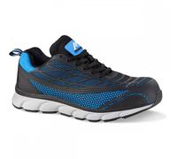 Rock Fall ProMan PM4010 Boston Lightweight Safety Trainer Size 9 Blue