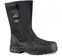 Rock Fall RF040 Manitoba Freezer Rigger Safety Boot Black Size: UK12 C UK12 - EU47 - US13