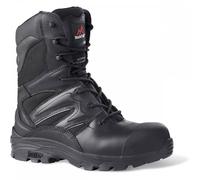 Rock Fall Men's Titanium Safety Boot, Black, 6 UK