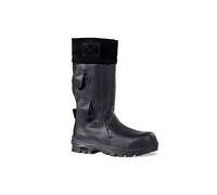 Rock Fall RF7000 Vulcan High Leg Foundry Boot, Black, Size 14