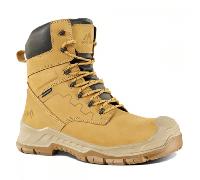 Rock Fall RF752 Hampton Honey High Leg Waterproof Safety Boot with Sid UK13 - EU48 - US14