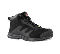 Rock Fall RF120 Vegan Friendly Tesladri ESD Safety Boot Black Size: UK UK10 - EU44 - US11