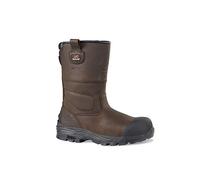 Rock Fall RF70 Texas Waterproof Rigger Safety Boot Brown Size: UK7 Col UK7 - EU41 - US8