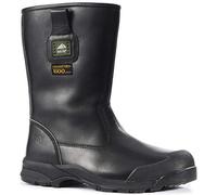 Rock Fall Unisex's Manitoba Freezer Rigger Safety Boot, Black, Size 10