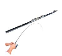 Rock Fishing Rod,Surf Trout Fishing Rod | Ultra-light Compact Backpacking Travel Accessories For Saltwater Freshwater