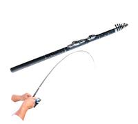 Rock Fishing Rod,Trout Fishing Rod Surf | Travel Compact Backpacking, Ultra-light Saltwater Pole