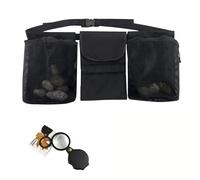 Rock Foraging Belt, Rockhounding Bag with Adjustable Waistband