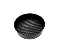 Rock Garden Sieve Soil Sifter, Round Black Gardening Sifting Pan For Small Gravel Fine Stone Earth Net Mesh and Filter Sand, sifter Sifter,Gardening gardening,dirt gardening,sifter rock Soil g