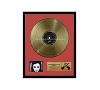 Rock Guitar Miniatures RGM1080 Evanescence Fallen Gold Disc 24K Plated LP 12"